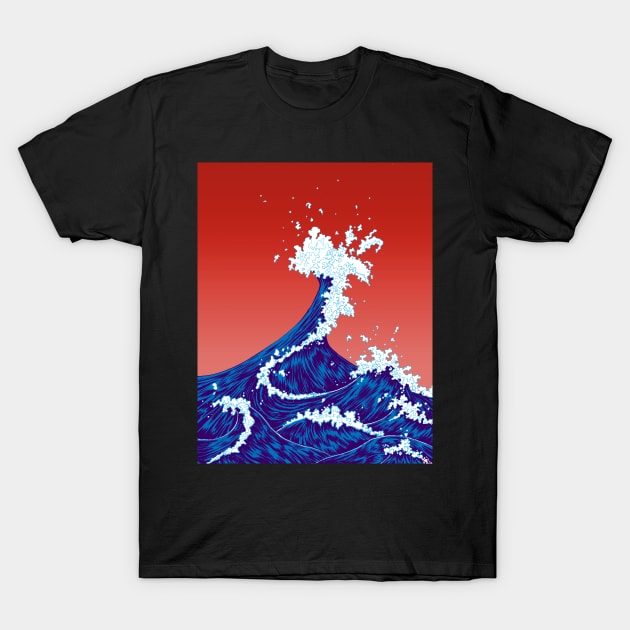 Rough Seas T-Shirt by CMButzer